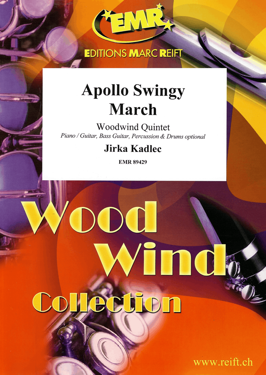 Apollo Swingy March Apollo Swingy March Woodwind Quintet scores gallery preview page 1