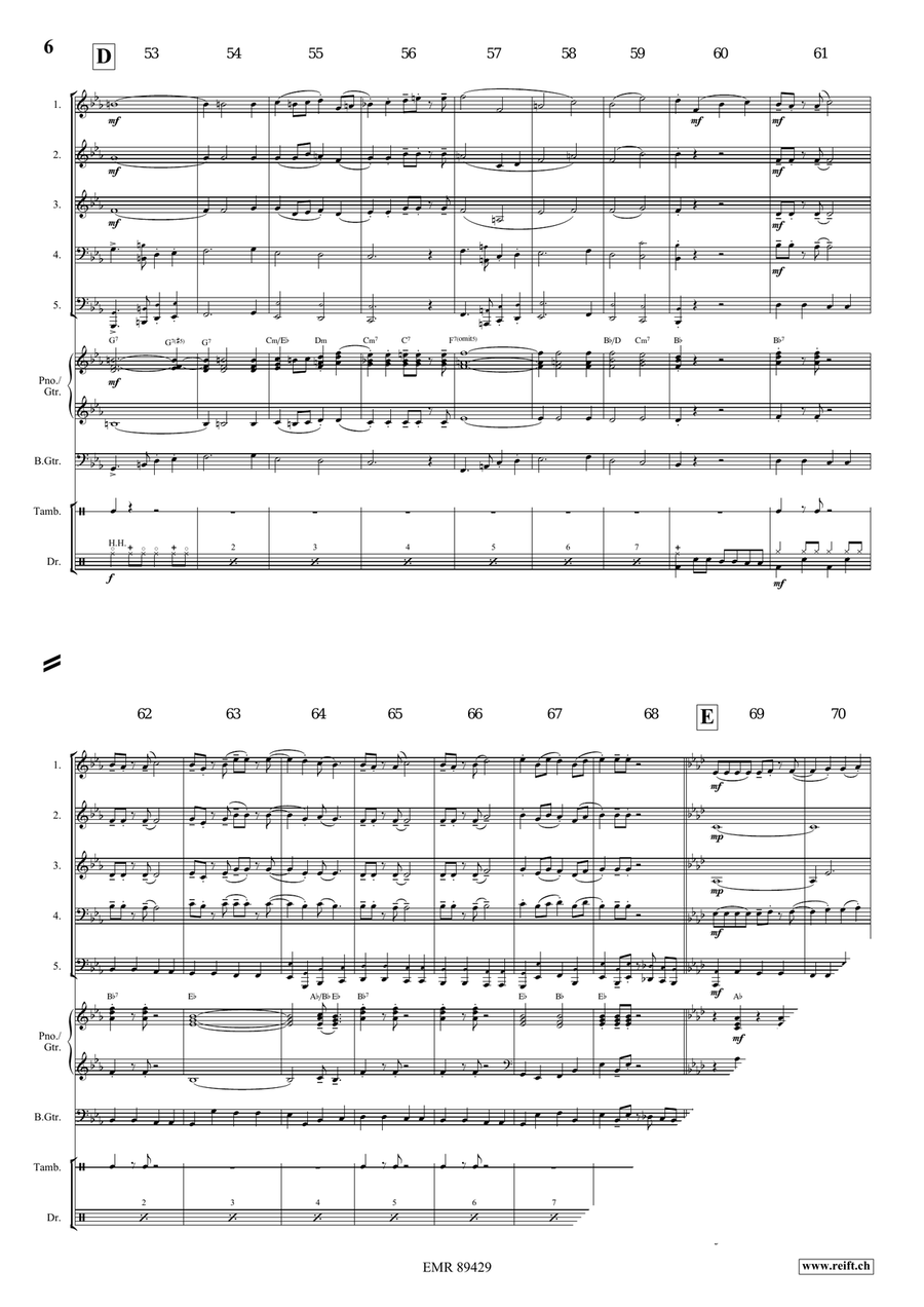 Apollo Swingy March Apollo Swingy March Woodwind Quintet scores gallery preview page 7