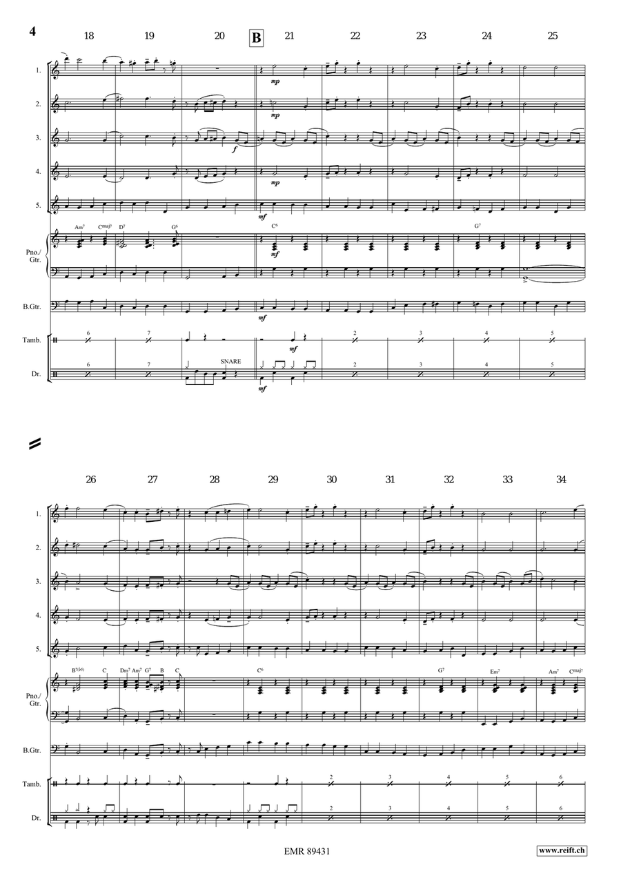 Apollo Swingy March Apollo Swingy March Flute scores gallery preview page 5