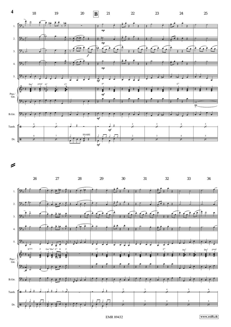 Apollo Swingy March Apollo Swingy March Bassoon scores gallery preview page 5