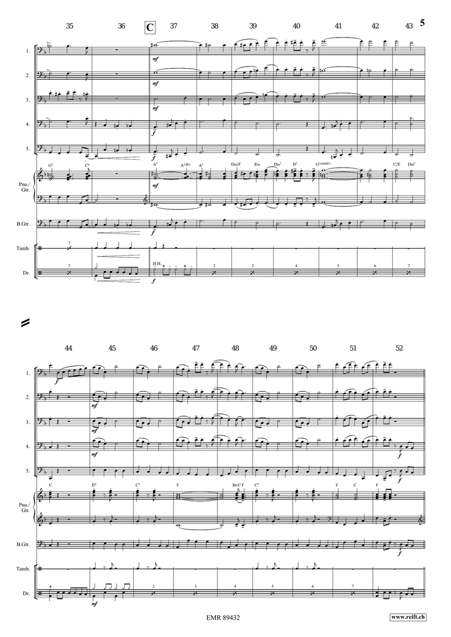 Apollo Swingy March Apollo Swingy March Bassoon scores gallery preview page 6