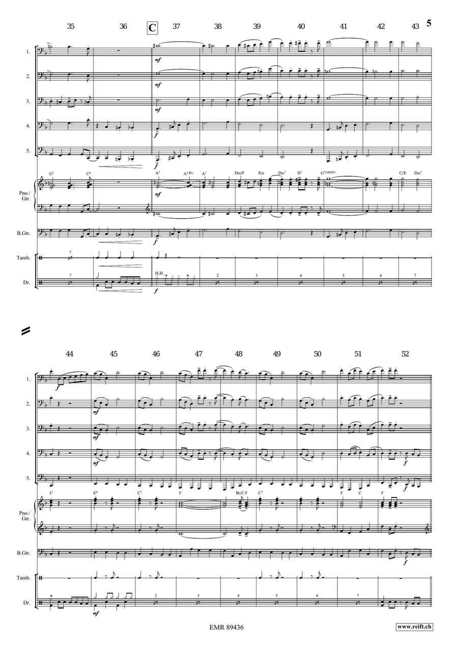 Apollo Swingy March Apollo Swingy March Tuba scores gallery preview page 6