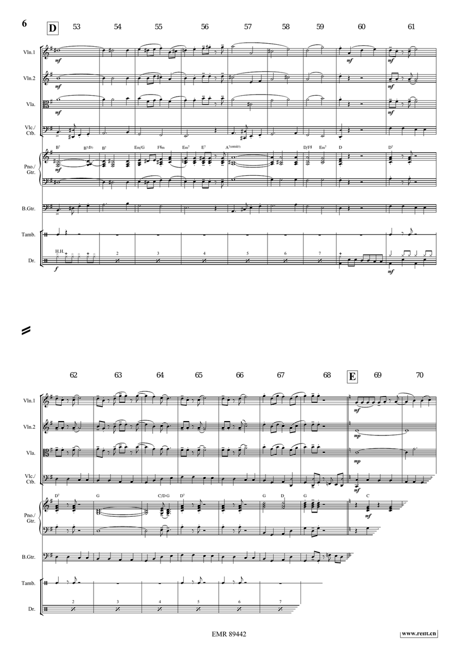 Apollo Swingy March Apollo Swingy March String Quintet scores gallery preview page 7