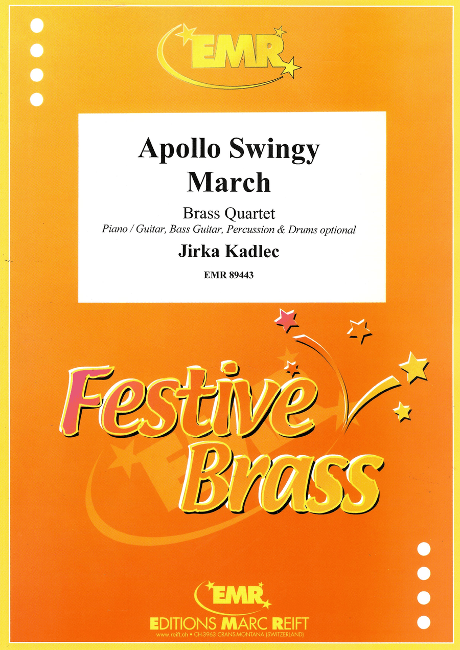 Apollo Swingy March Apollo Swingy March Brass Quartet scores gallery preview page 1