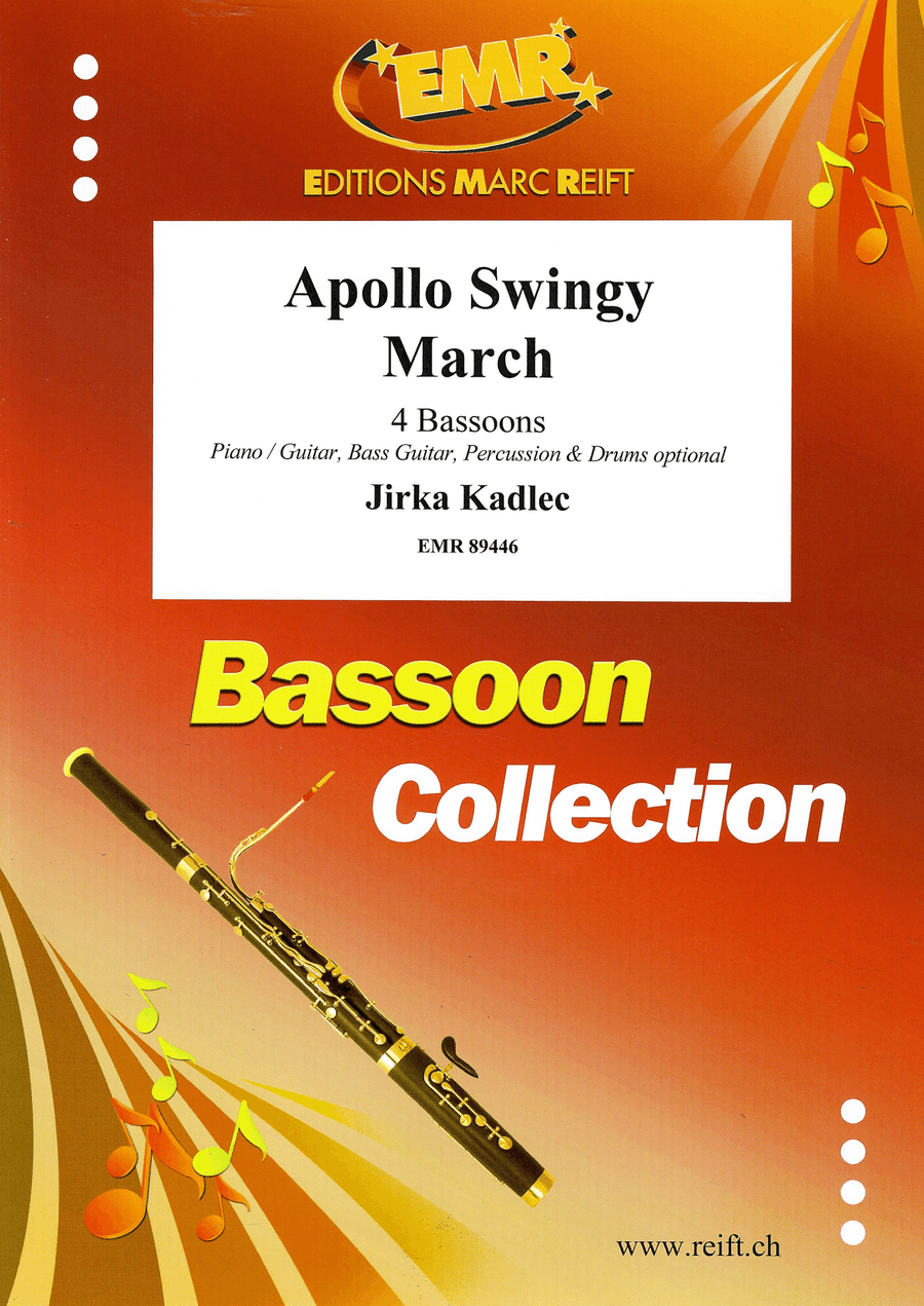 Apollo Swingy March Apollo Swingy March Bassoon Quartet scores gallery preview page 1