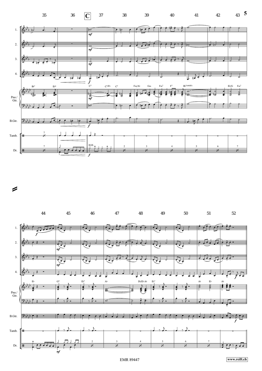 Apollo Swingy March Apollo Swingy March Horn scores gallery preview page 6