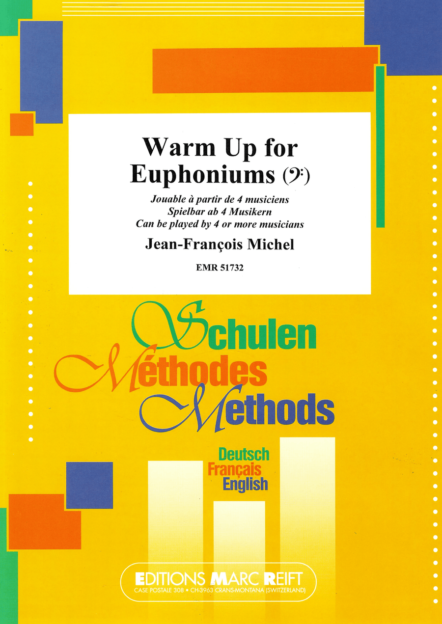 Warm Up for Euphoniums (Bass Clef) Euphonium scores gallery preview page 1