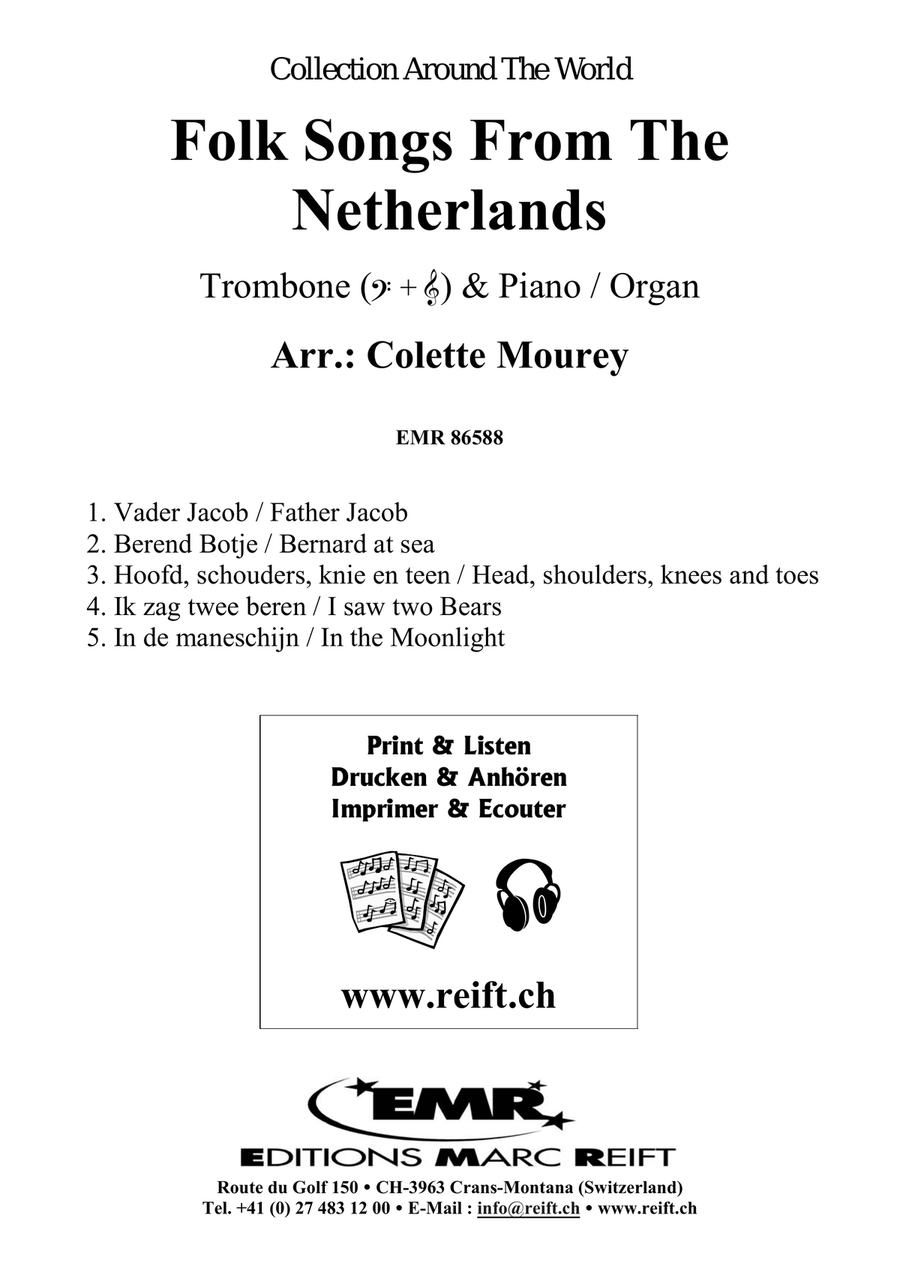 Folk Songs From The Netherlands Organ scores gallery preview page 2