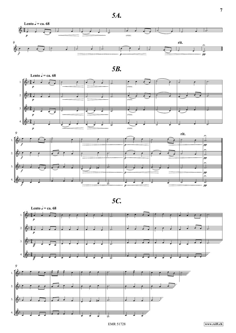 Warm Up for Trombones (Treble Clef) Trombone scores gallery preview page 9