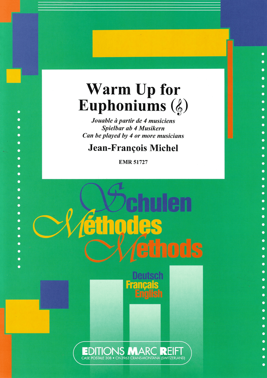 Warm Up for Euphoniums (Treble Clef) Euphonium scores gallery preview page 1