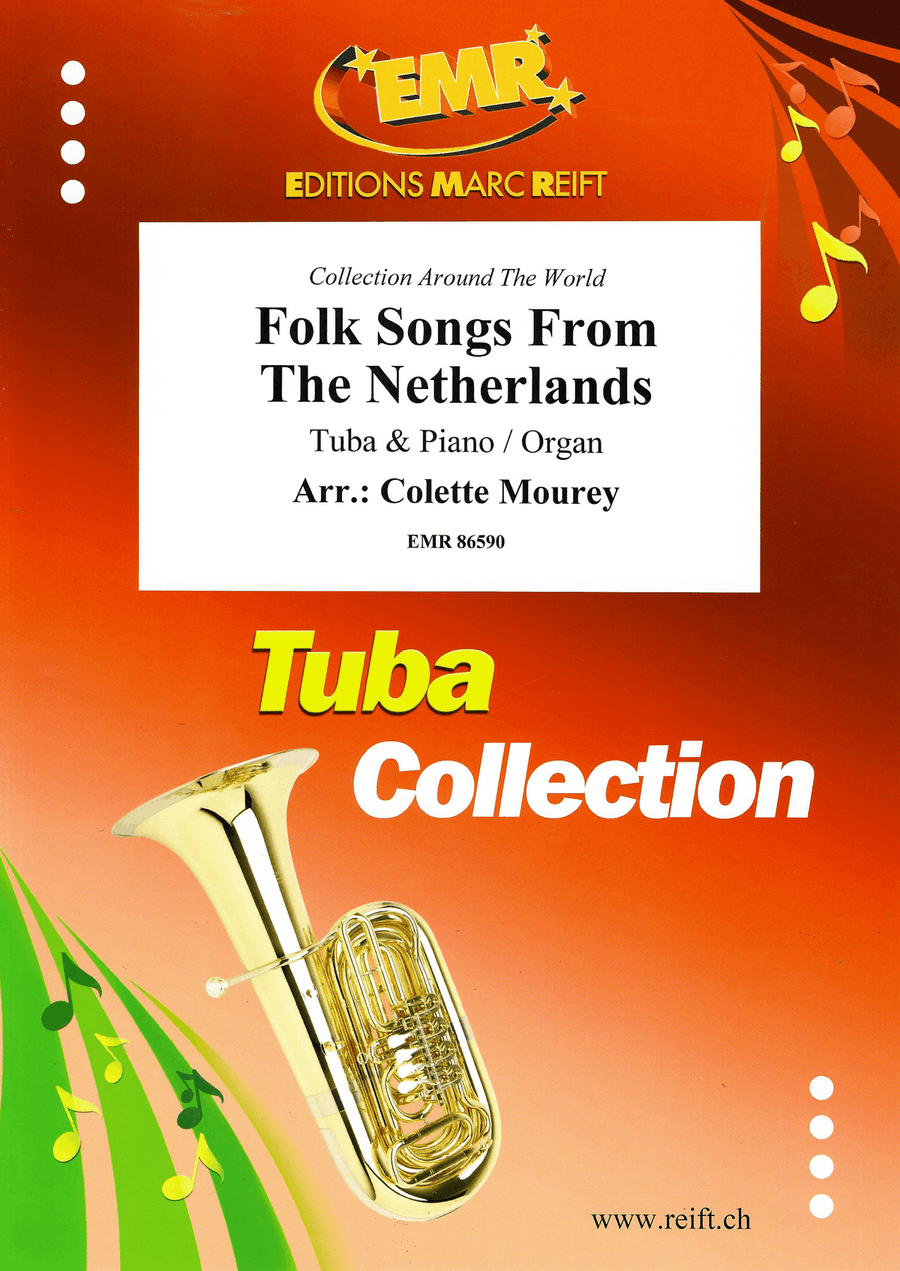 Folk Songs From The Netherlands Tuba scores gallery preview page 1