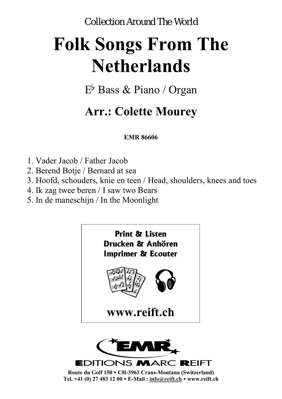 Folk Songs From The Netherlands Organ scores gallery preview page 2