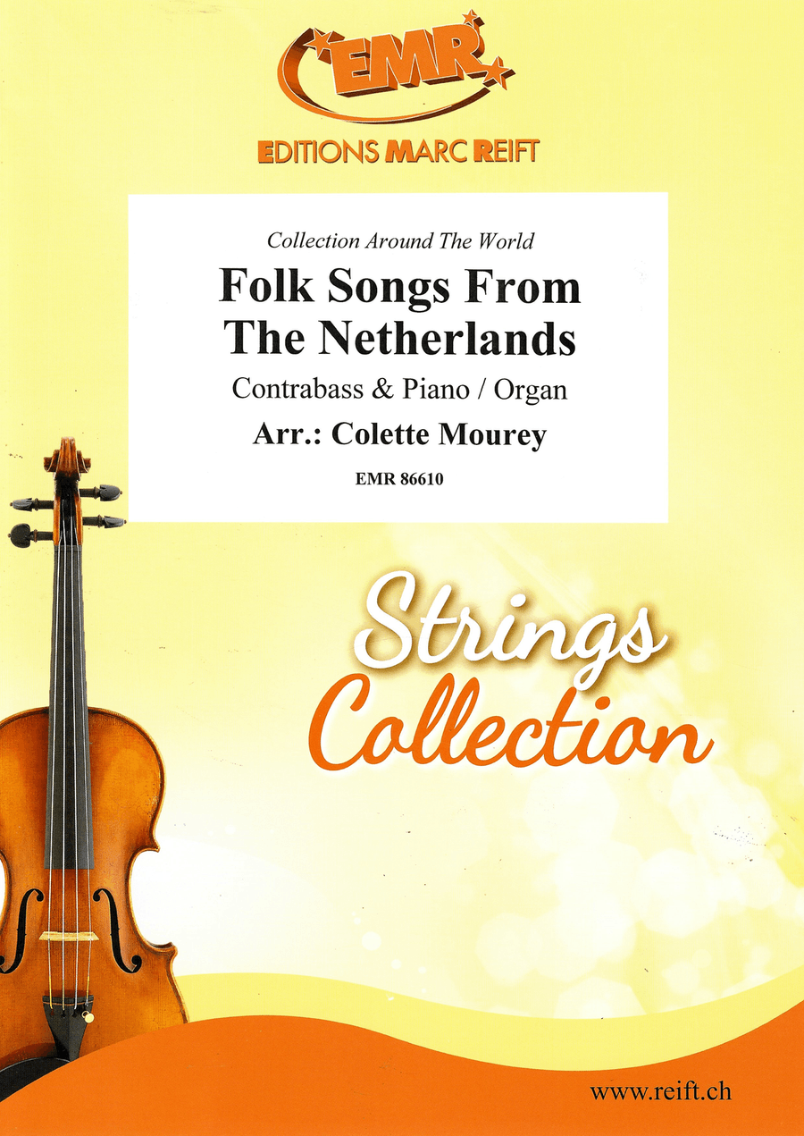 Folk Songs From The Netherlands Double Bass scores gallery preview page 1