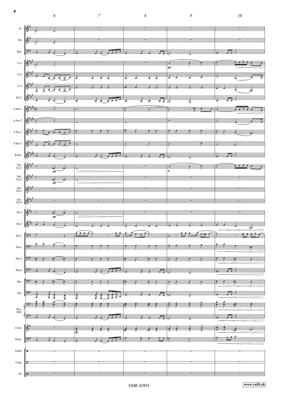 All By Myself All By Myself Concert Band scores gallery preview page 4