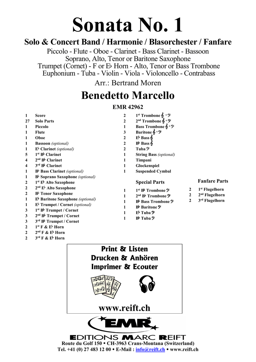 Sonata No. 1 Sonata No. 1 Bassoon scores gallery preview page 2