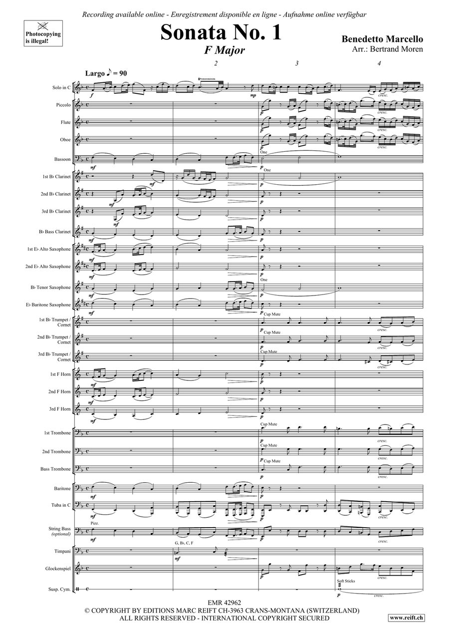Sonata No. 1 Sonata No. 1 Bassoon scores gallery preview page 3