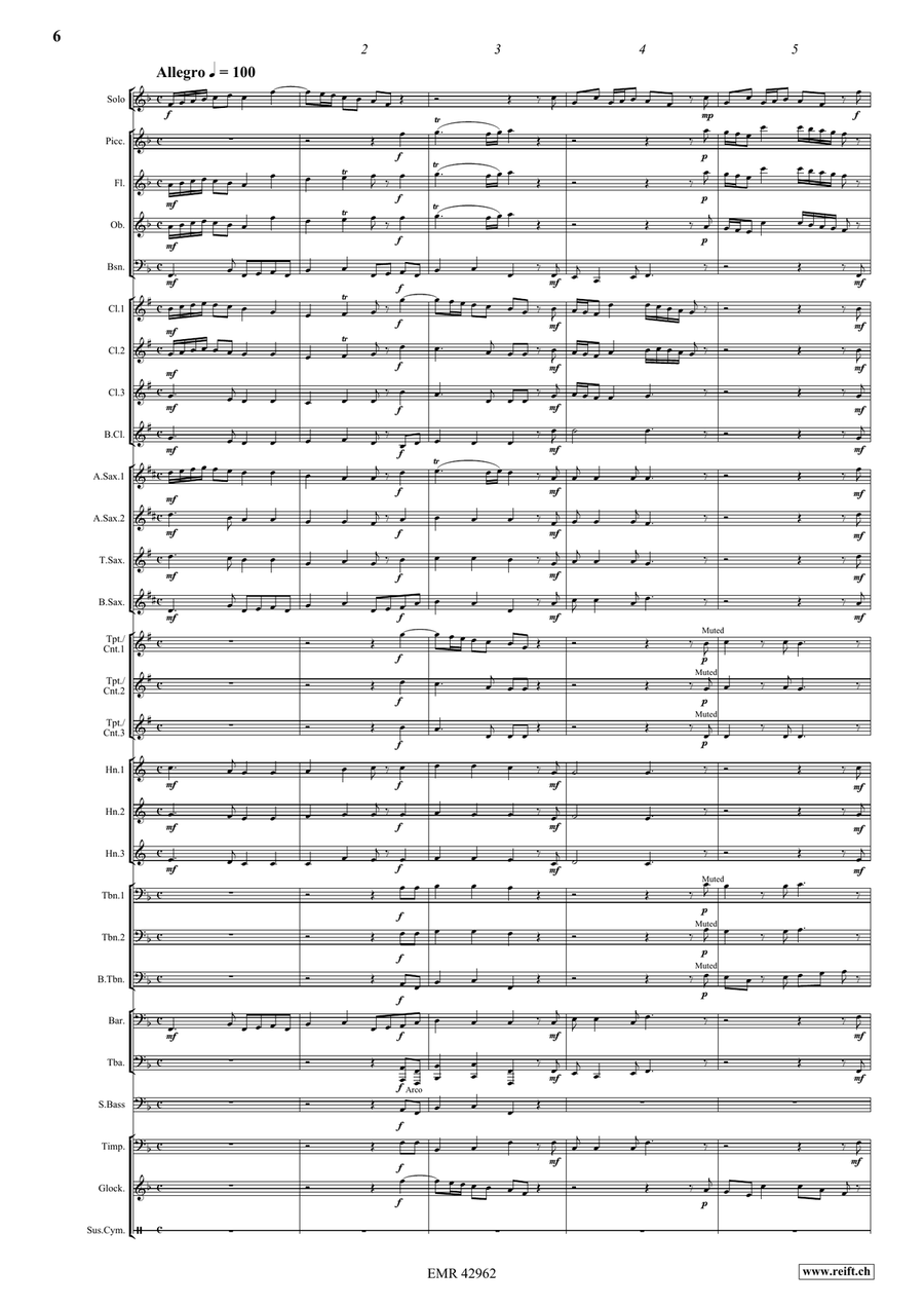 Sonata No. 1 Sonata No. 1 Bassoon scores gallery preview page 6