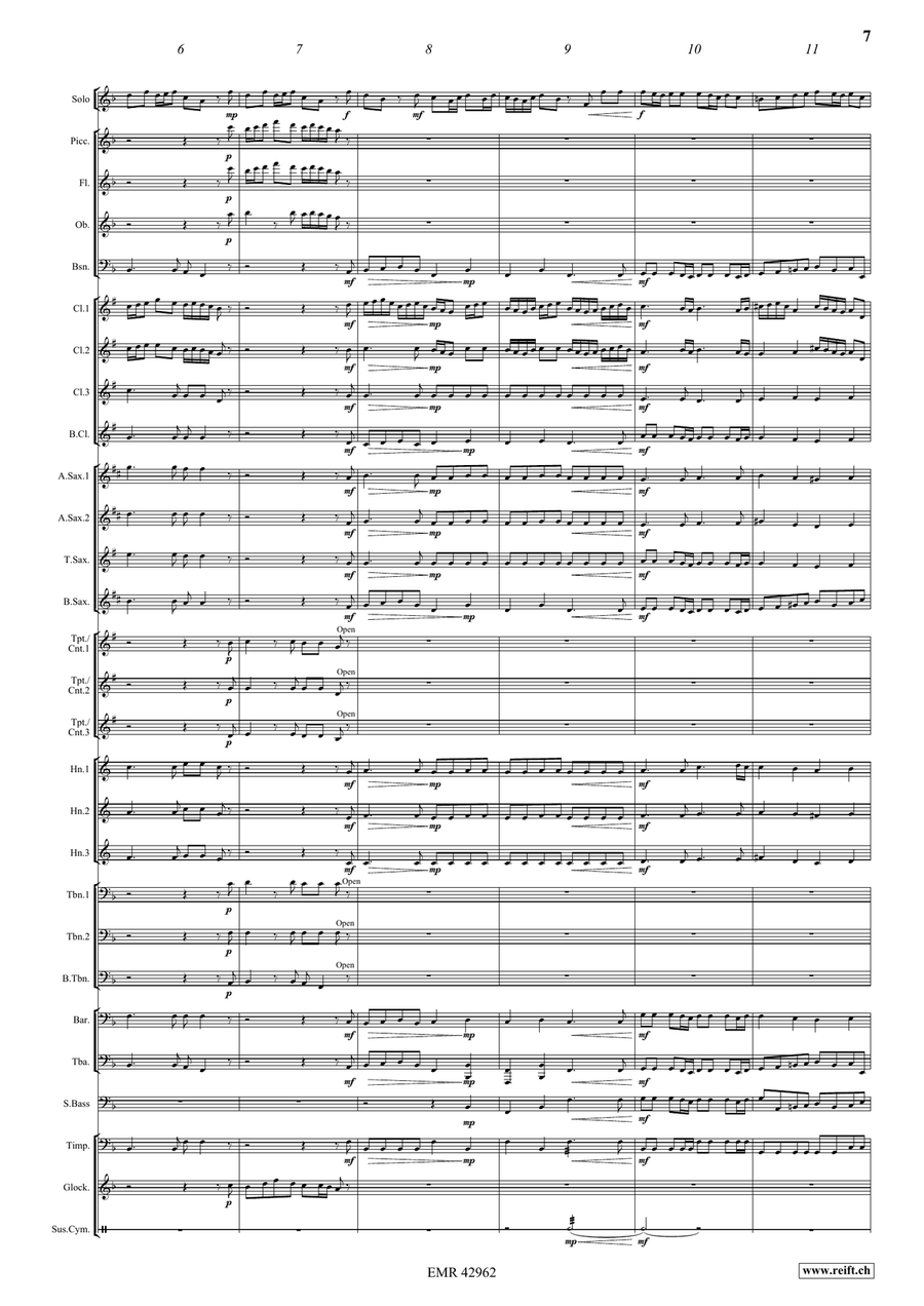 Sonata No. 1 Sonata No. 1 Bassoon scores gallery preview page 7