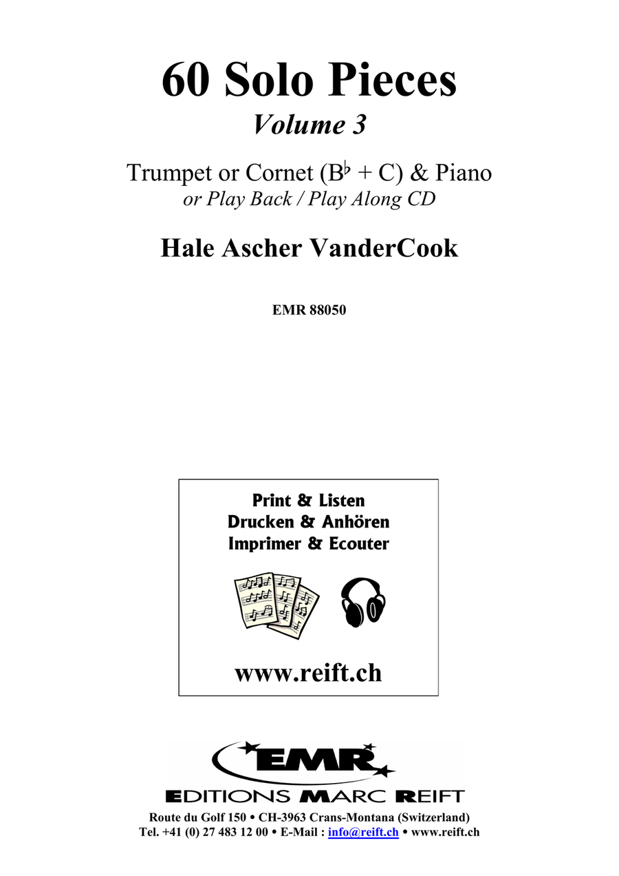 60 Solo Pieces Volume 3 60 Solo Pieces Volume 3 Cornet scores gallery preview page 2
