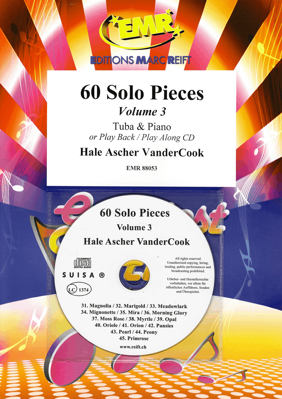 60 Solo Pieces Volume 3 60 Solo Pieces Volume 3 Tuba scores gallery preview page 1