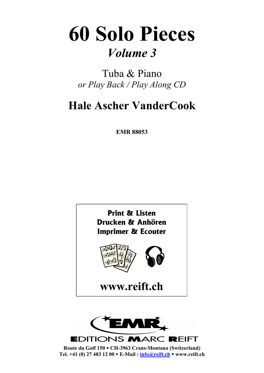 60 Solo Pieces Volume 3 60 Solo Pieces Volume 3 Tuba scores gallery preview page 2
