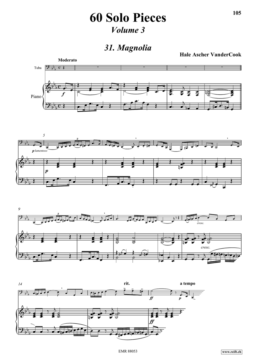 60 Solo Pieces Volume 3 60 Solo Pieces Volume 3 Tuba scores gallery preview page 5
