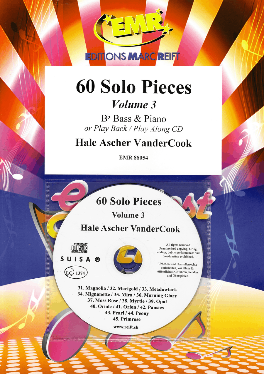 60 Solo Pieces Volume 3 60 Solo Pieces Volume 3 Piano Accompaniment scores gallery preview page 1