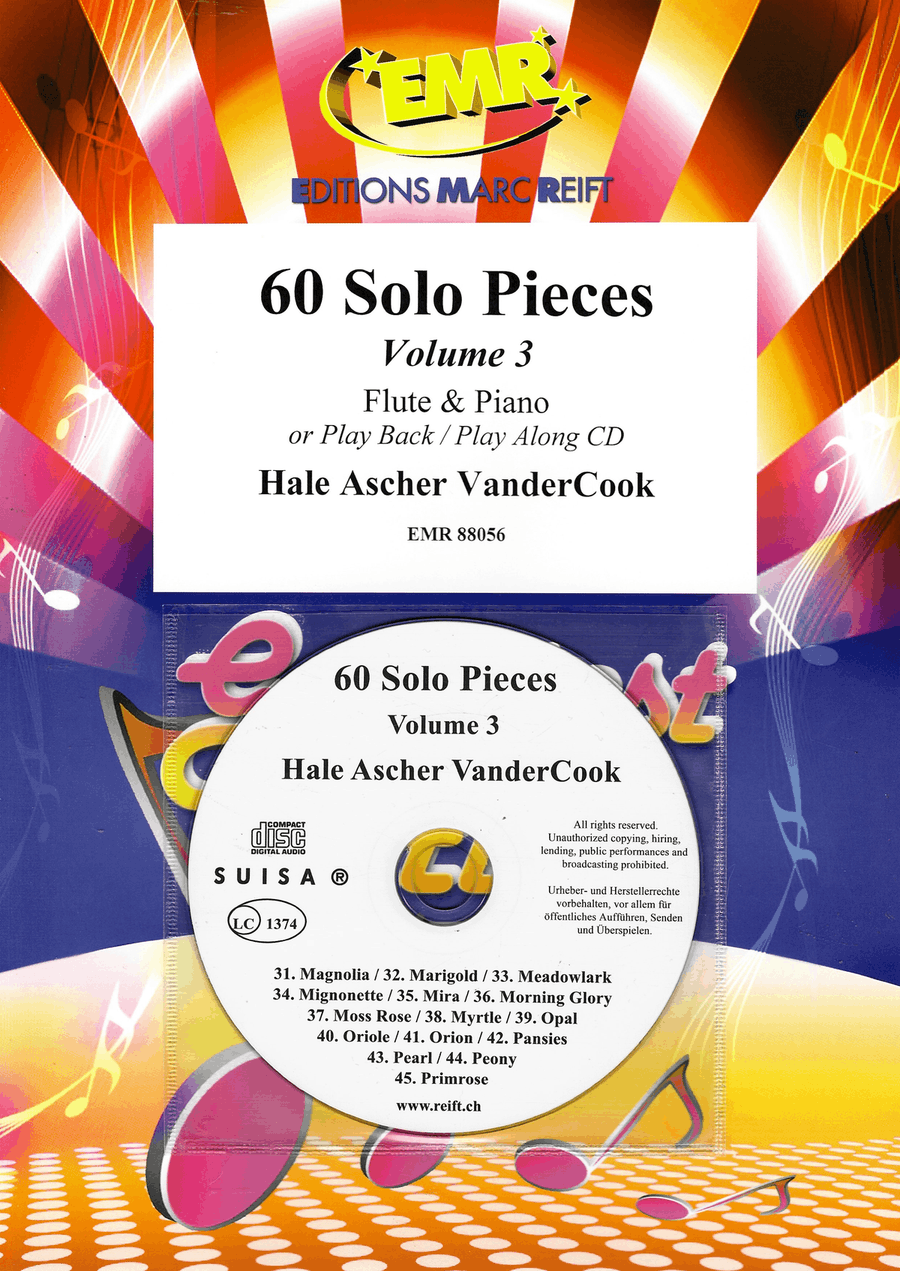 60 Solo Pieces Volume 3 60 Solo Pieces Volume 3 Flute Solo scores gallery preview page 1
