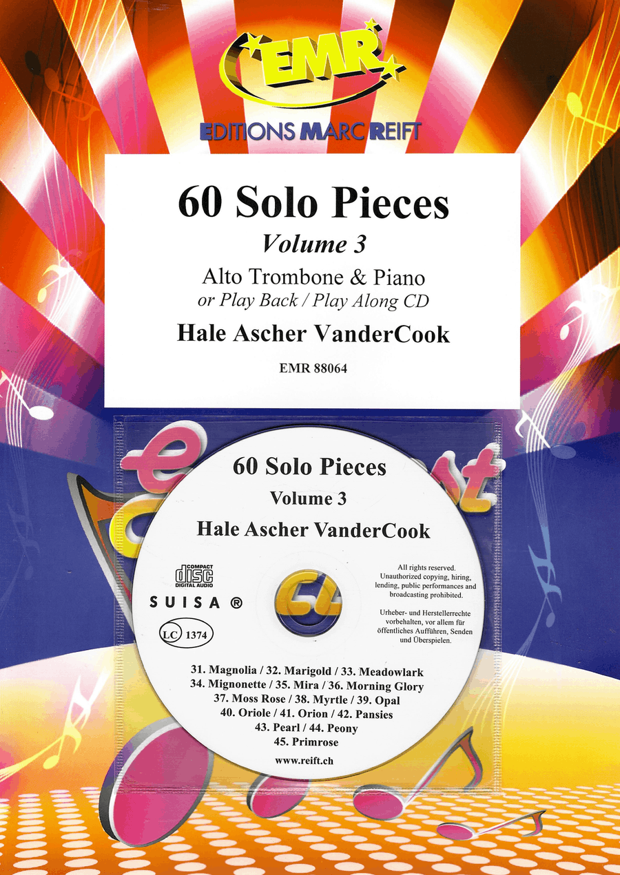 60 Solo Pieces Volume 3 60 Solo Pieces Volume 3 Piano Accompaniment scores gallery preview page 1