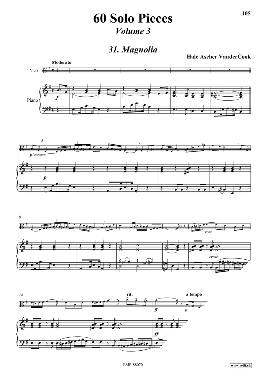 60 Solo Pieces Volume 3 60 Solo Pieces Volume 3 Viola scores gallery preview page 5
