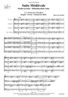 Suite Médiévale Trombone Quartet scores gallery preview page 5