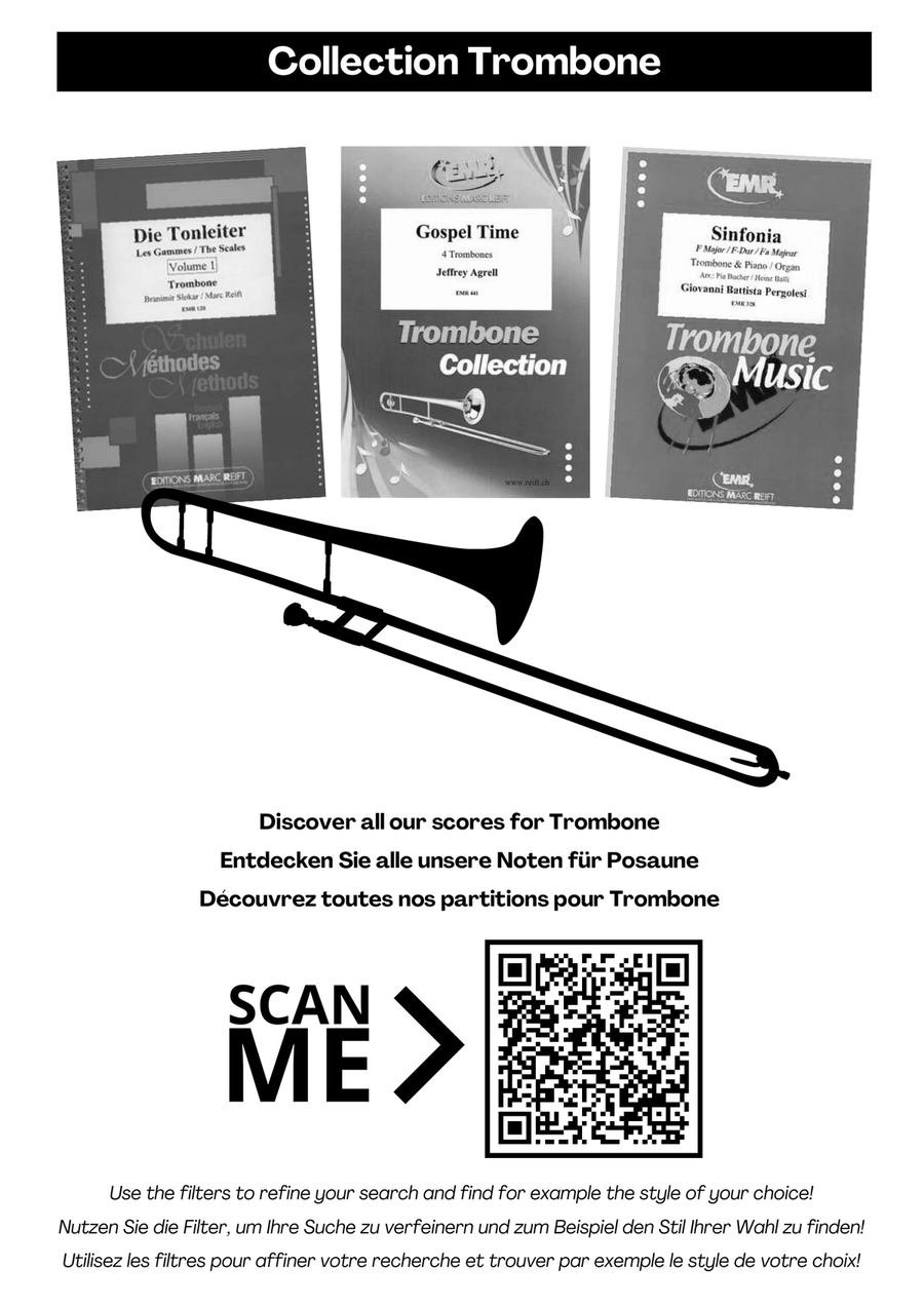Suite Médiévale Trombone Quartet - Sheet Music page 9