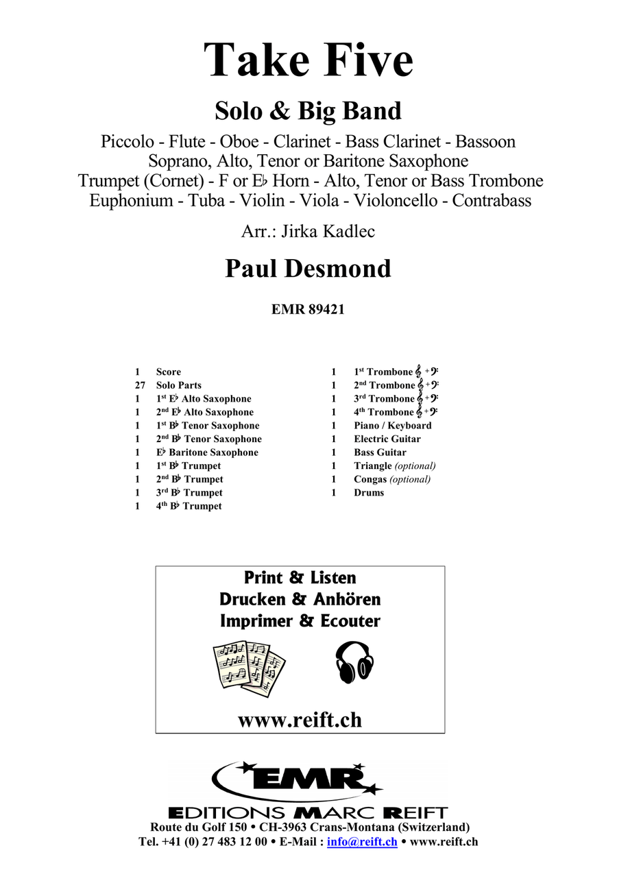 Take Five Take Five Bassoon scores gallery preview page 2