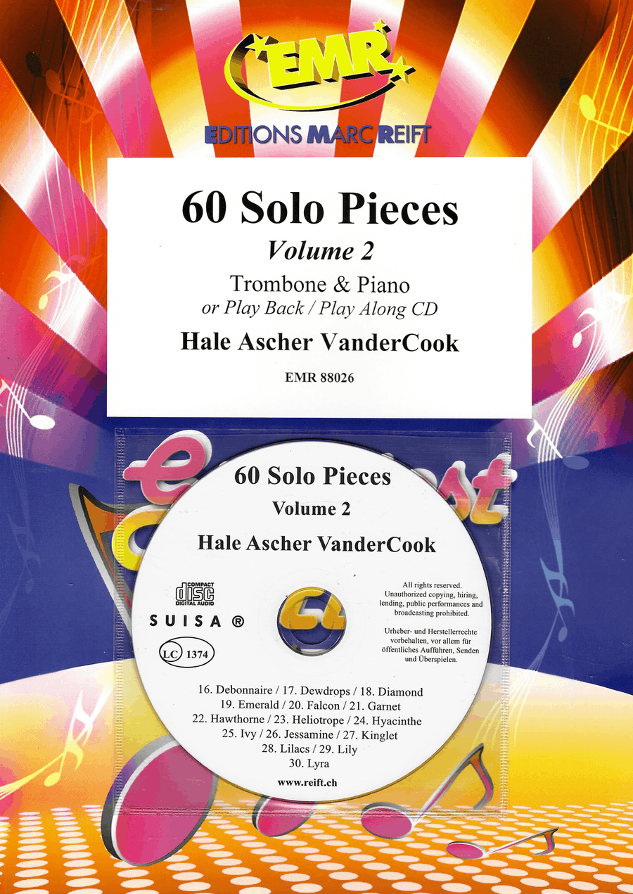 60 Solo Pieces Volume 2 60 Solo Pieces Volume 2 Piano Accompaniment scores gallery preview page 1