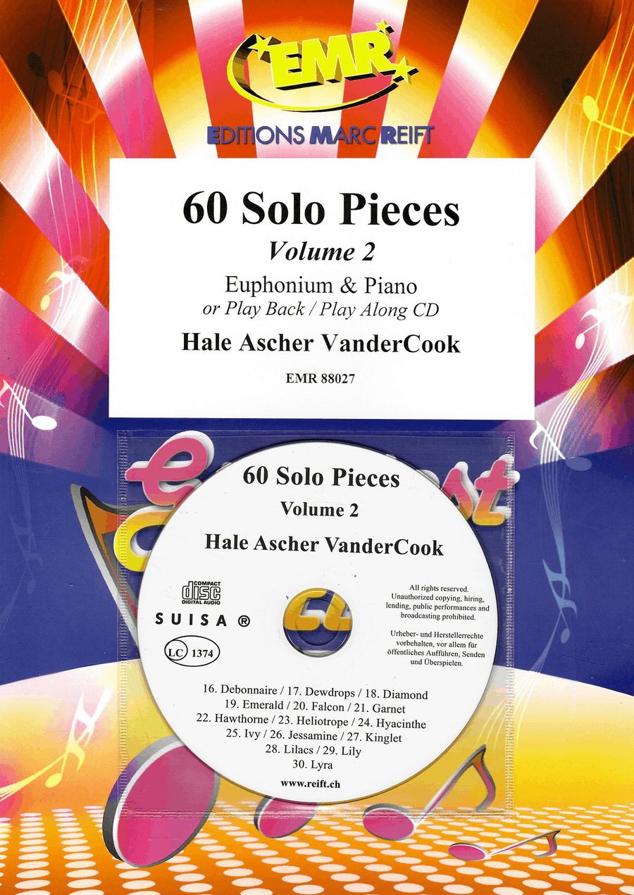 60 Solo Pieces Volume 2 60 Solo Pieces Volume 2 Euphonium scores gallery preview page 1