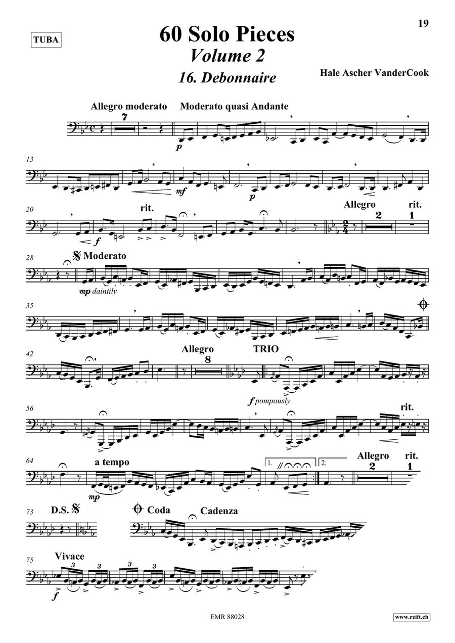 60 Solo Pieces Volume 2 60 Solo Pieces Volume 2 Tuba scores gallery preview page 4