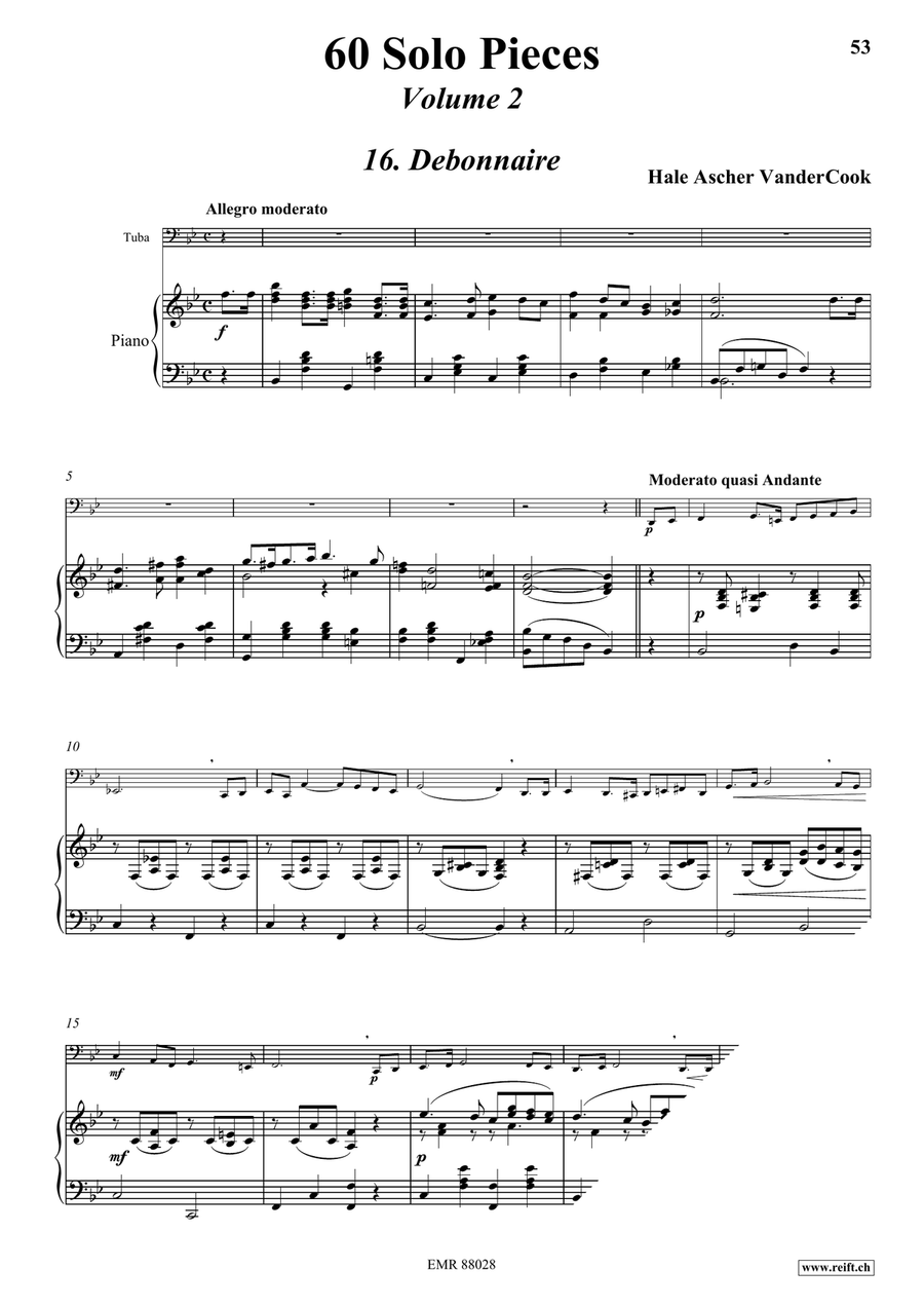 60 Solo Pieces Volume 2 60 Solo Pieces Volume 2 Tuba scores gallery preview page 5