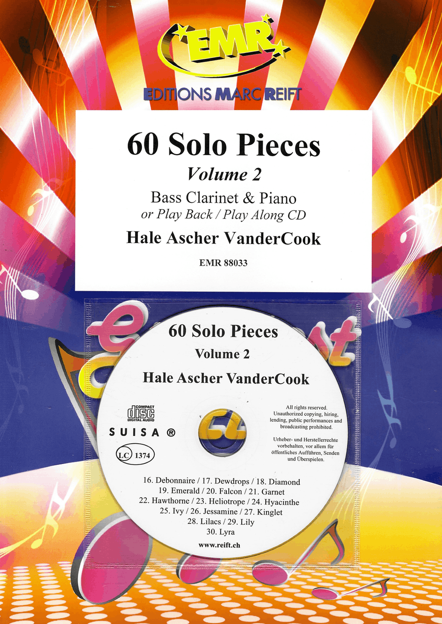60 Solo Pieces Volume 2 60 Solo Pieces Volume 2 Bass Clarinet scores gallery preview page 1