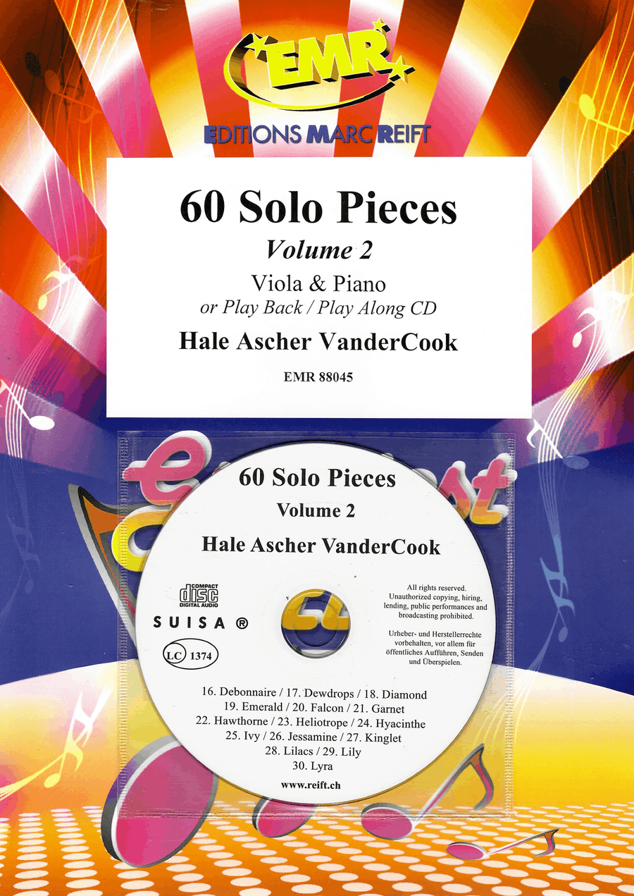 60 Solo Pieces Volume 2 60 Solo Pieces Volume 2 Viola scores gallery preview page 1