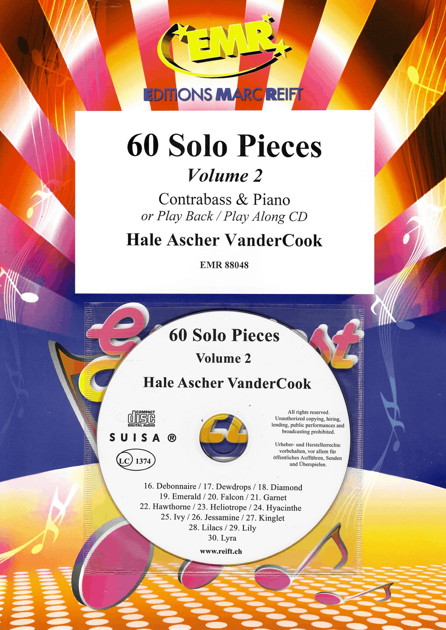 60 Solo Pieces Volume 2 60 Solo Pieces Volume 2 Double Bass scores gallery preview page 1