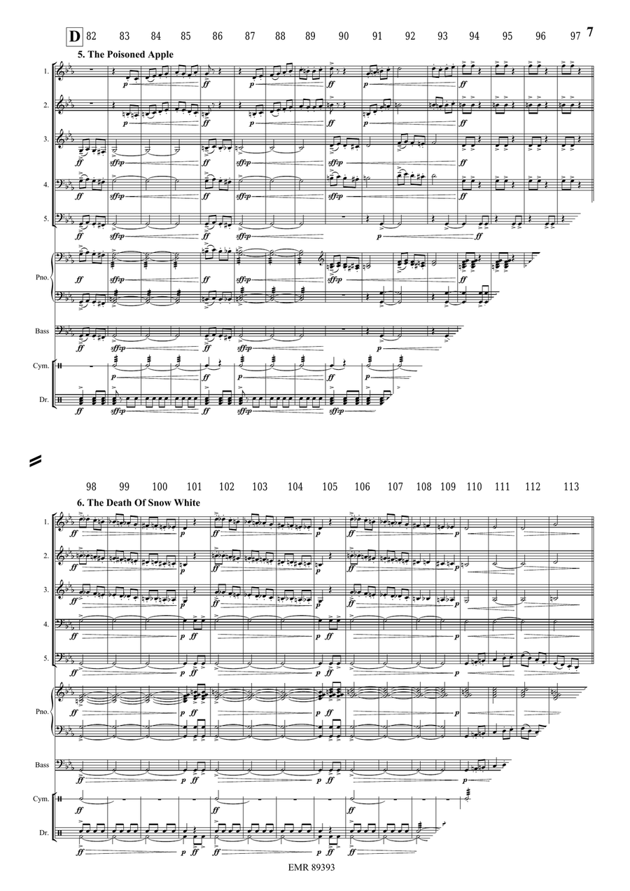 Snow White Snow White Score scores gallery preview page 8