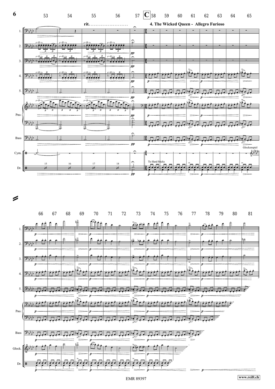 Snow White Snow White Trombone scores gallery preview page 7