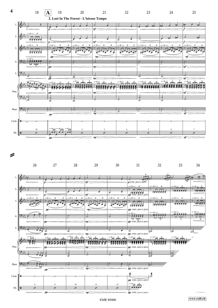 Snow White Snow White Woodwind Quintet scores gallery preview page 5