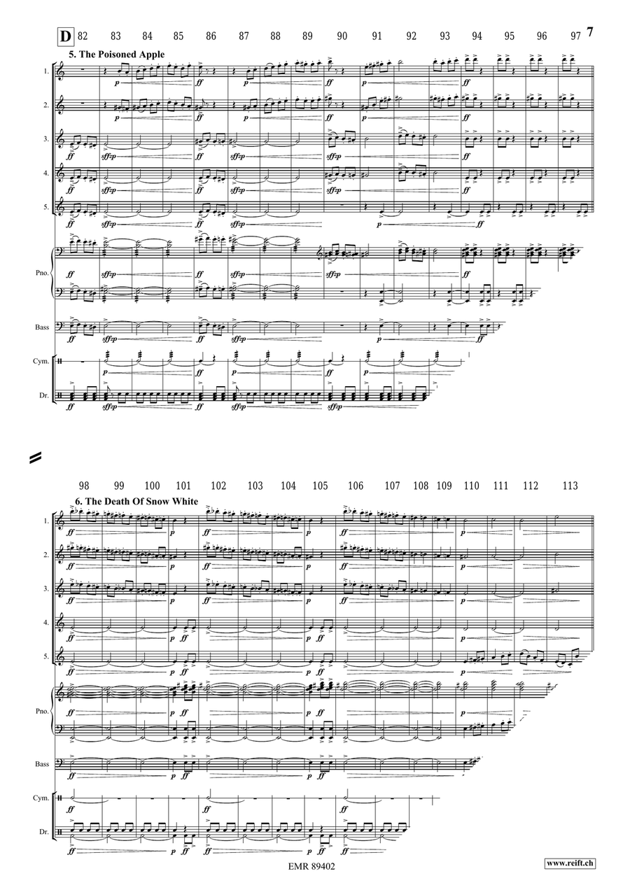 Snow White Snow White Flute scores gallery preview page 8