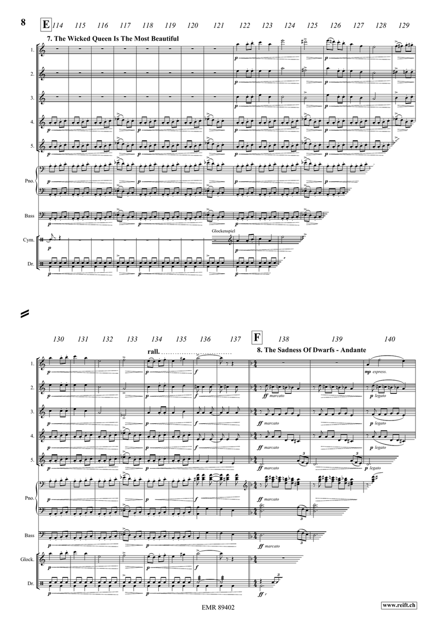 Snow White Snow White Flute scores gallery preview page 9