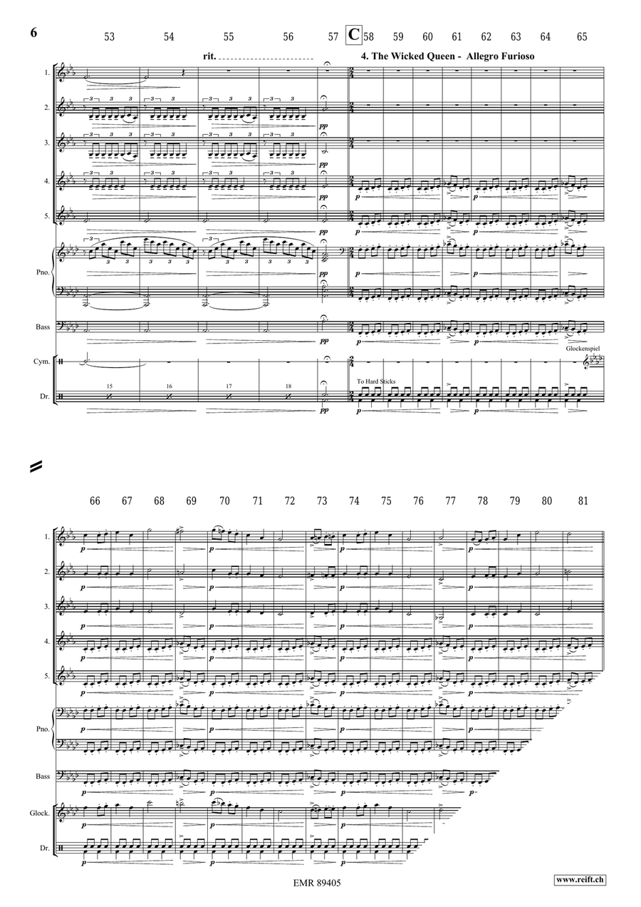 Snow White Snow White Horn scores gallery preview page 7