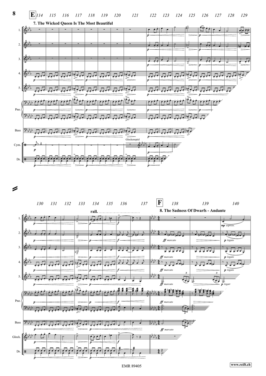 Snow White Snow White Horn scores gallery preview page 9