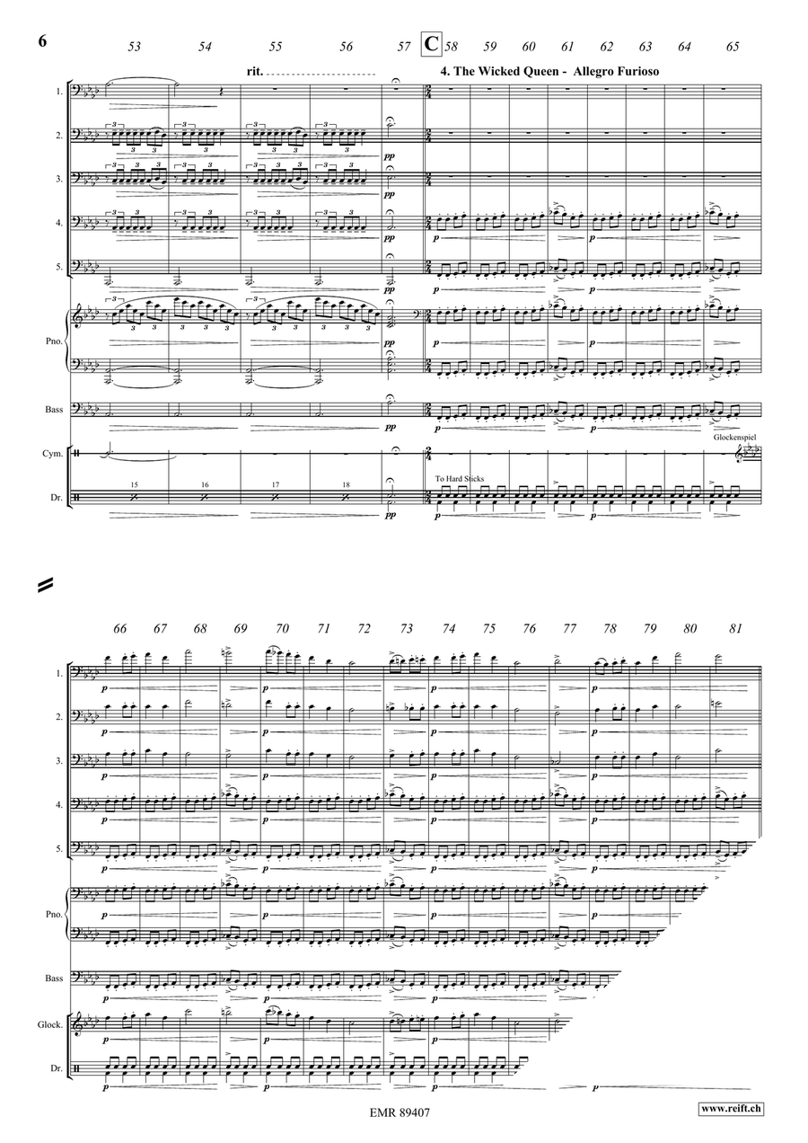 Snow White Snow White Tuba scores gallery preview page 7