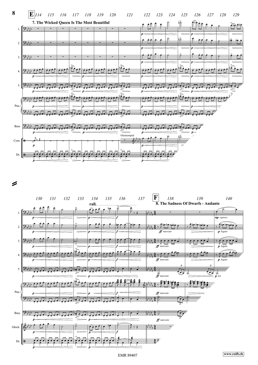Snow White Snow White Tuba scores gallery preview page 9