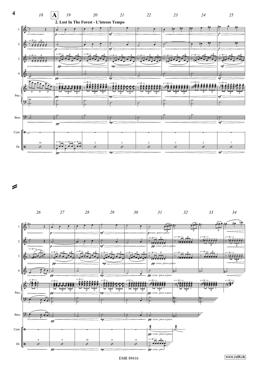 Snow White Snow White Flute Quartet scores gallery preview page 5